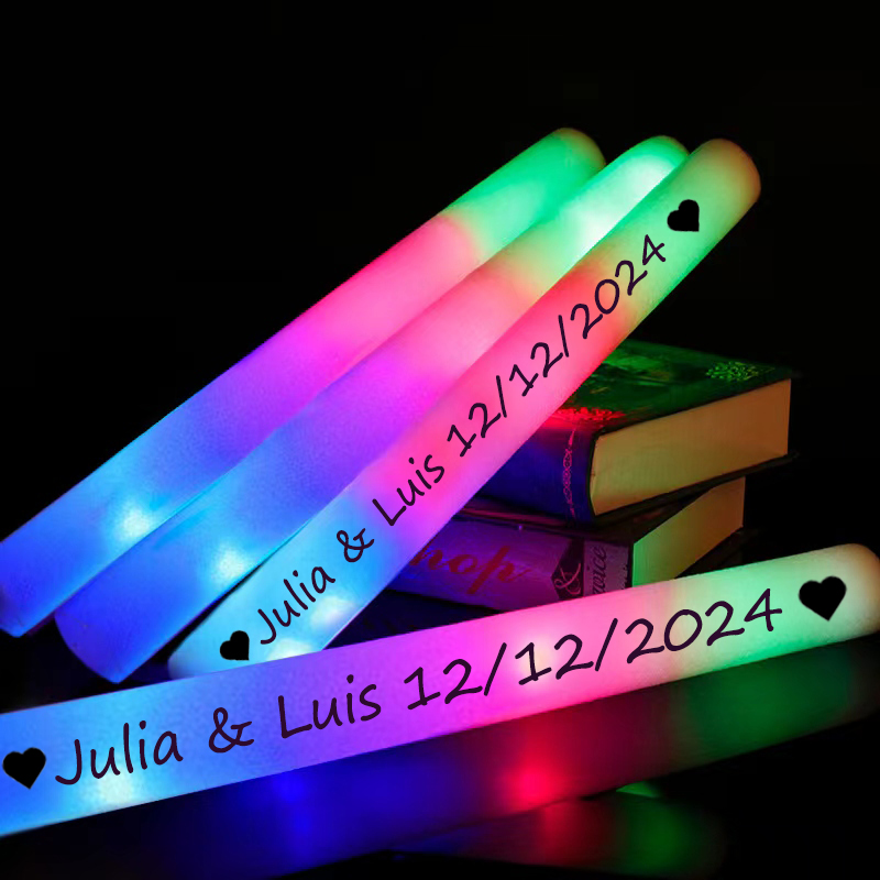 Diy Electronics News - 30Pcs LED Glow Sticks Bulk Colorful
