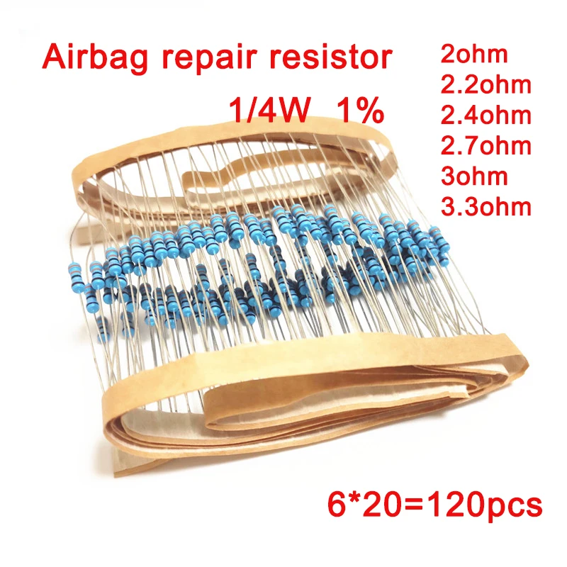 Resistor Kit 1 4W - 1/4W Metal Film Resistance 0.25W 1%
