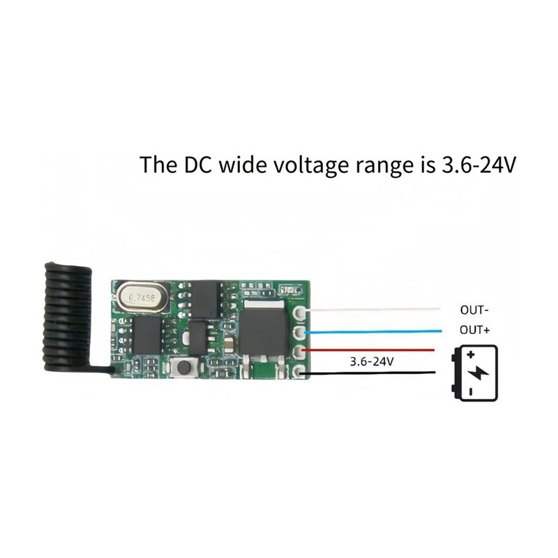B04B-For RF Switch Controller+ - огляд і ціна Rf 433Mhz Module
