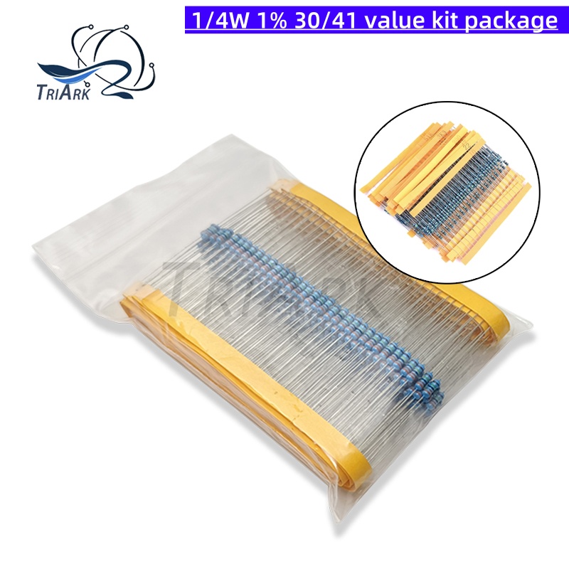 300/600/set 30 Kinds 1/4W 1% R - огляд і ціна Resistor Kit 1 4W