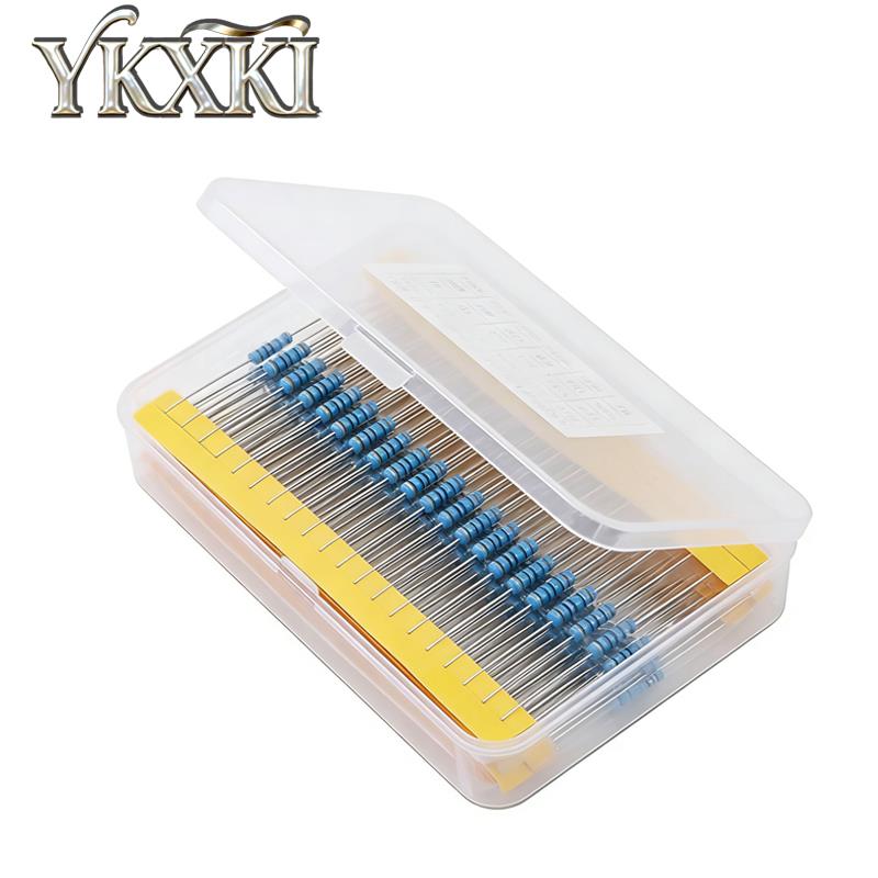 300pcs 600pcs 820pcs 1/4W 1% M - огляд і ціна Resistor Kit 1 4W