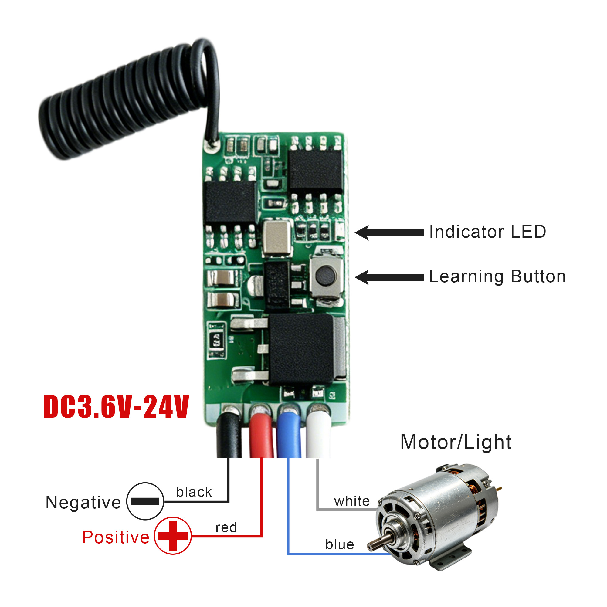 DC 3.7V-24V 433MHz Mini Wirele - огляд і ціна Rf 433Mhz Module
