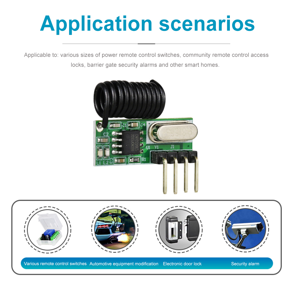 315MHz/433MHz RF Wireless Modu - огляд і ціна Rf 433Mhz Module