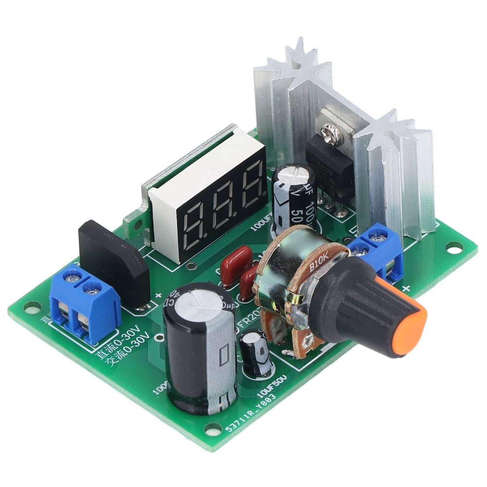 LM317 Voltage Regulator Module - огляд і ціна Lm317 Voltage Regulator