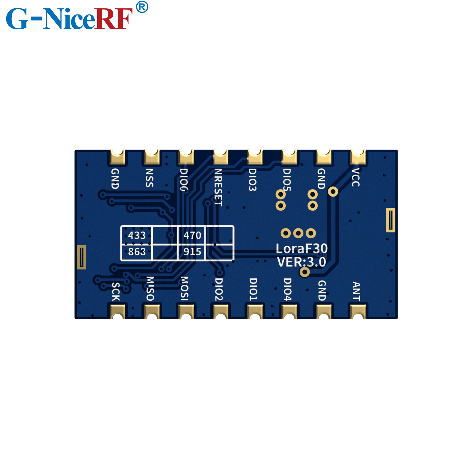 G-NiceRF | 2PCS LoRa1278F30 1W - огляд і ціна Rf 433Mhz Module