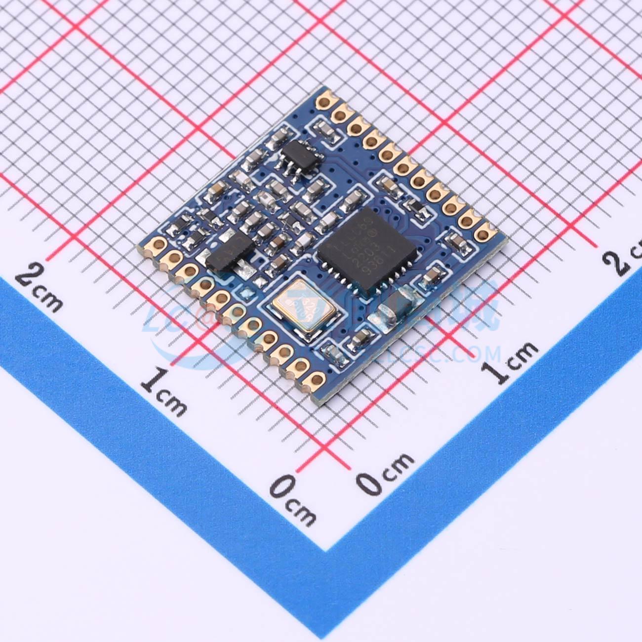 4pcs LLCC68ZTR4-GC SMD 15x15mm - огляд і ціна Rf 433Mhz Module
