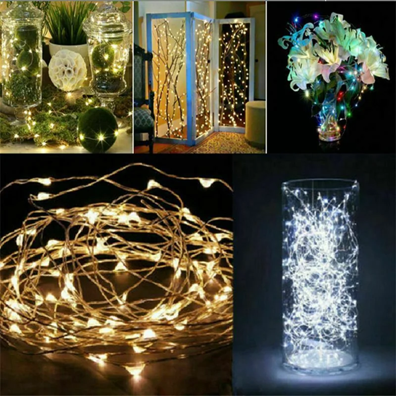 LED Fairy Lights String Button - огляд і ціна Diy Electronics News