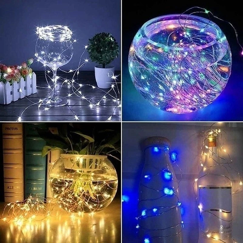 LED Fairy Lights String Button - огляд і ціна Diy Electronics News