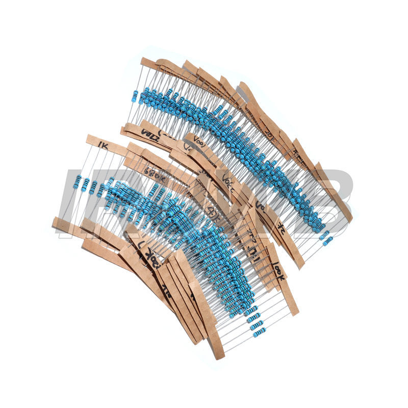 300PCS 1/4W 1/2W 1W Resistance - огляд і ціна Resistor Kit 1 4W