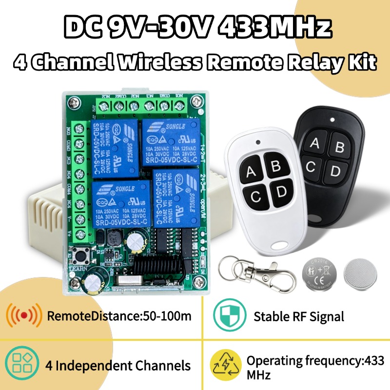 433MHz Universal Wireless Remo - огляд і ціна Rf 433Mhz Module
