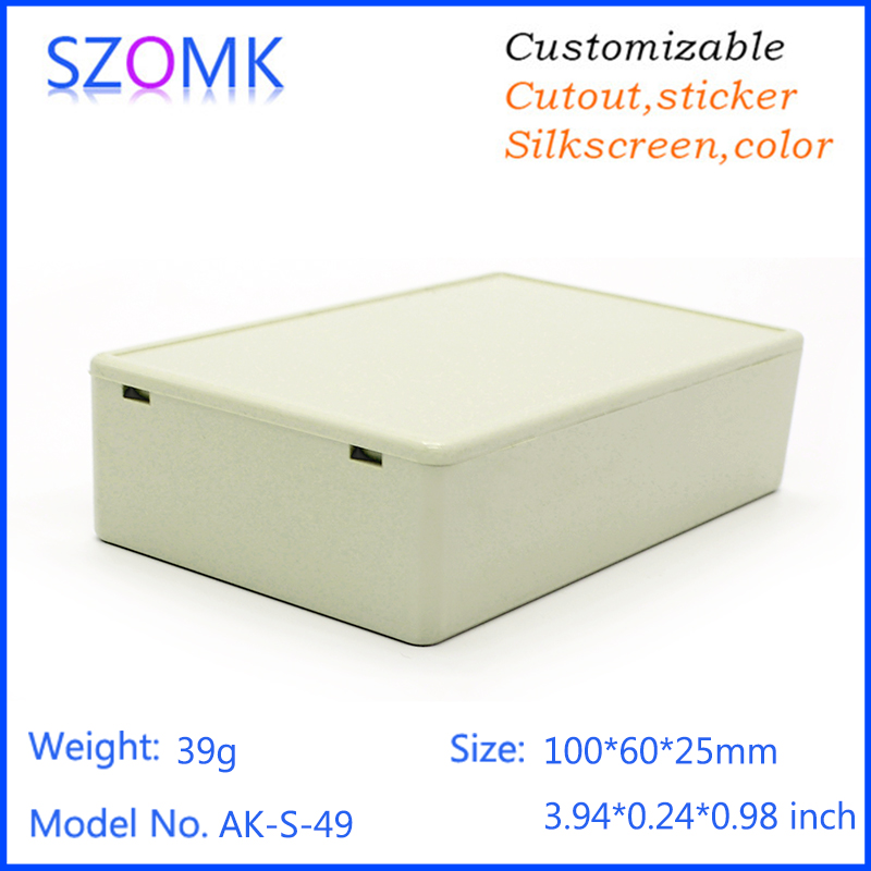 4Pieces 100*60*25 mm plastic e - огляд і ціна Diy Electronics Cabinet