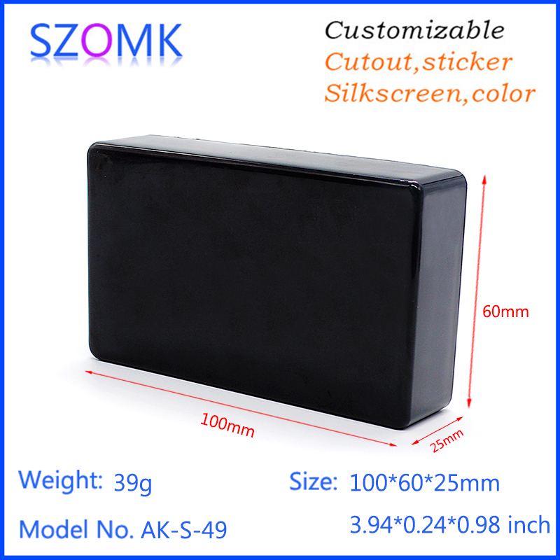 4Pieces 100*60*25 mm plastic e - огляд і ціна Diy Electronics Cabinet