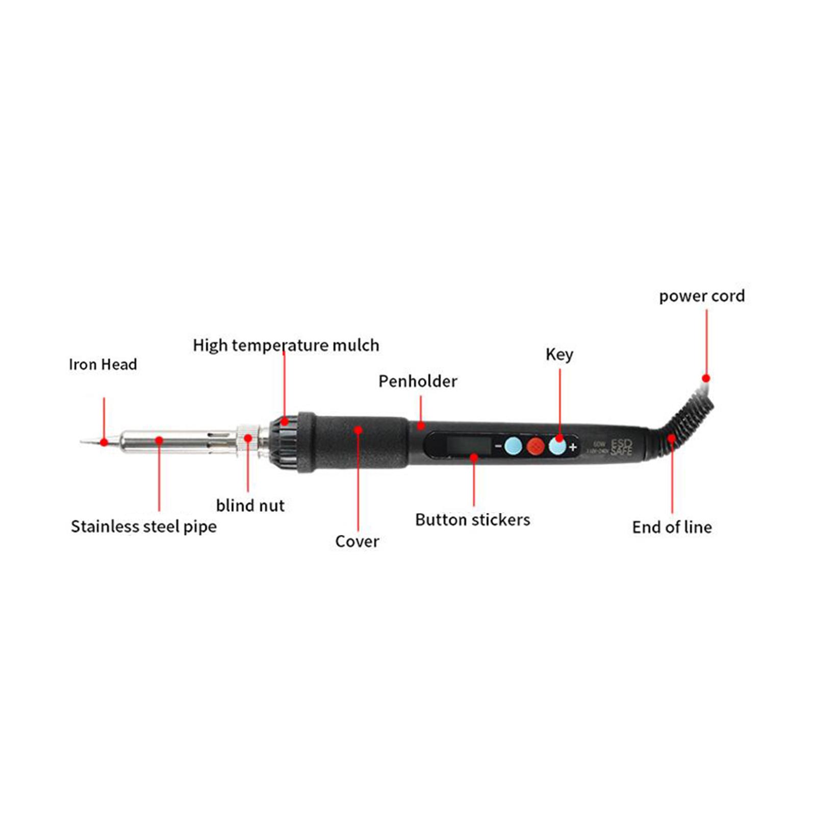 Electric Soldering Iron Solder - огляд і ціна Diy Electronics Uk