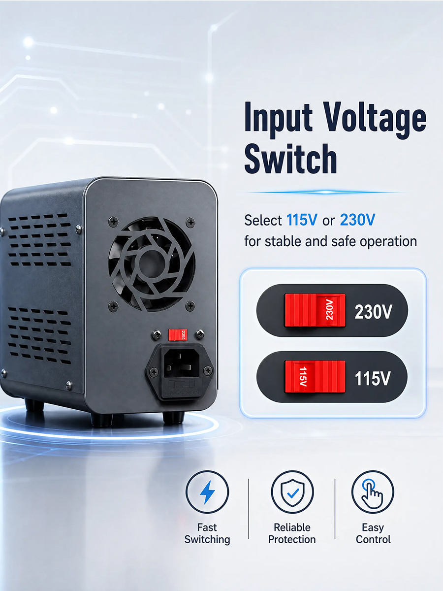 DC Power Supply Multi-spec 30V - огляд і ціна Dc Power Supply Variable