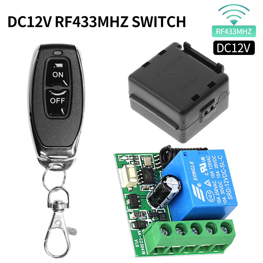 433MHz DIY Wireless Switch DC1 - огляд і ціна Rf 433Mhz Module