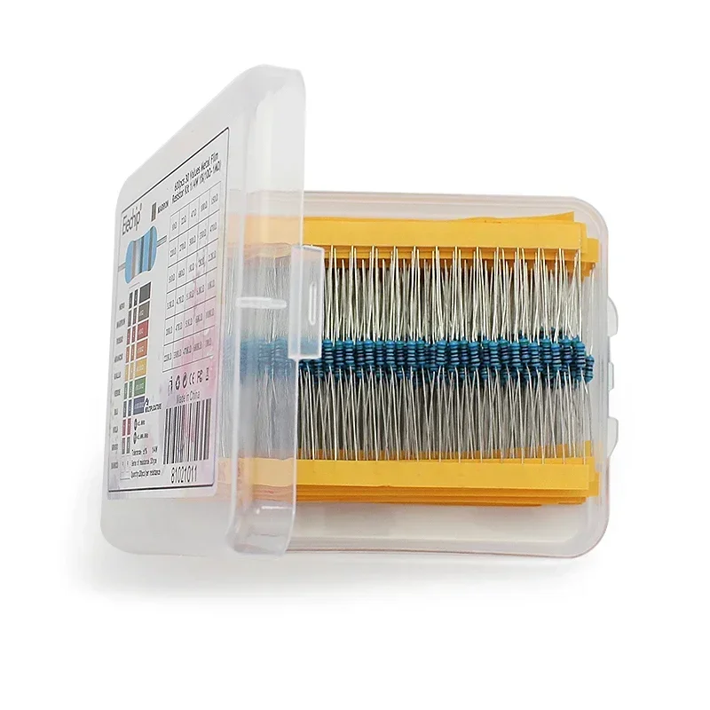 300/600PCS 30Values 1/4W Metal - огляд і ціна Resistor Kit 1 4W