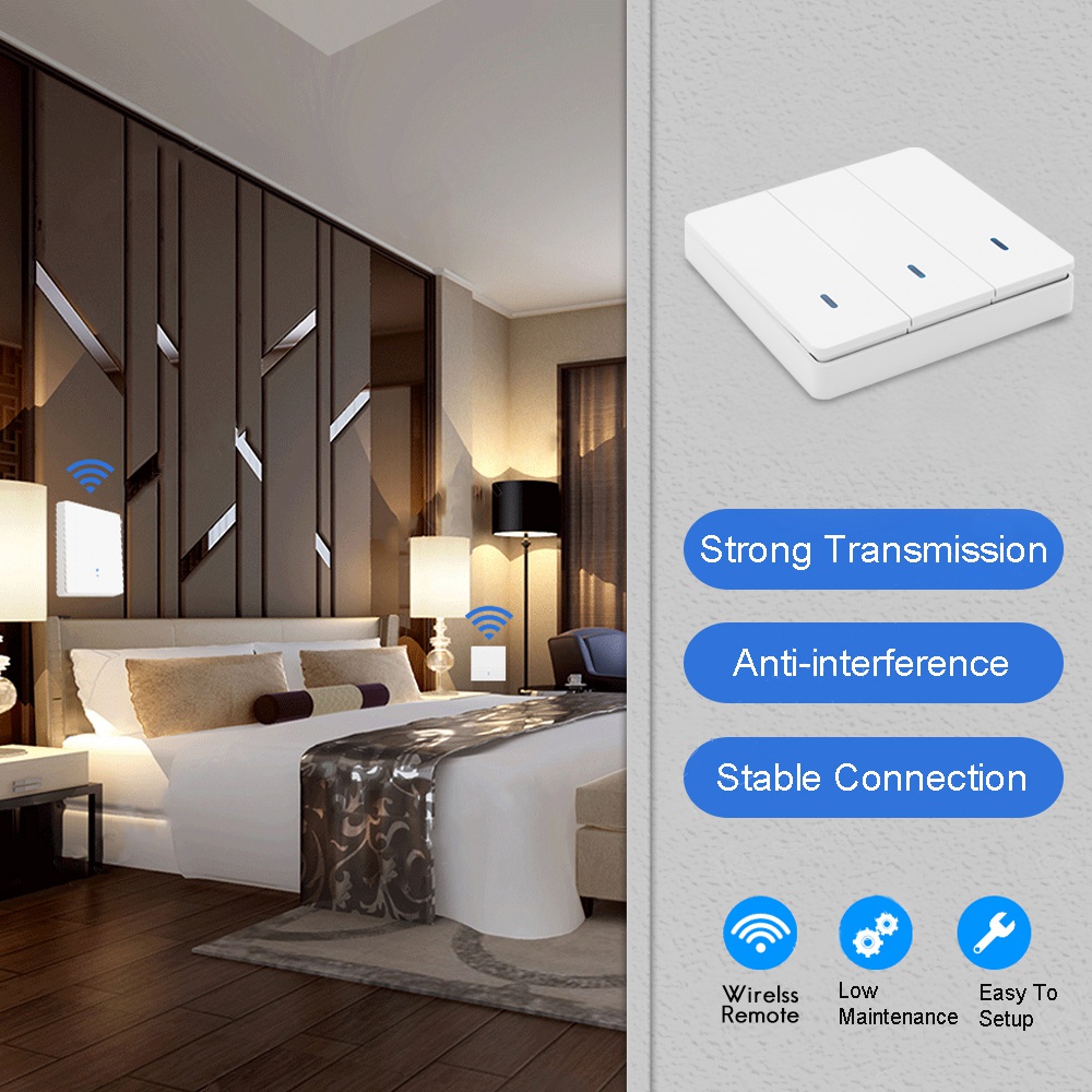 A72Z Wireless Smart Light Swit - огляд і ціна Rf 433Mhz Module