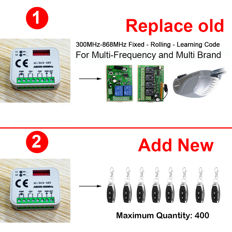 1-20pcs New Universal RX MULTI - огляд і ціна Rf 433Mhz Module