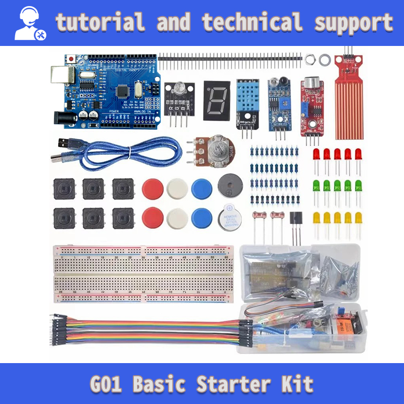 Basic Starter Kit for Arduino  - огляд і ціна Diy Electronics Basics