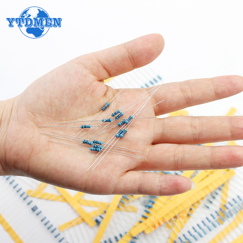 300-600PCS 1/4W Metal Film Res - огляд і ціна Resistor Kit 1 4W